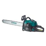 Aimex DT-754 68CC Powerful 2 Stroke Handed Petrol Chain Saw, Wood cutting Saw for Farm, Garden and Ranch with 2 Chain Stainless Steel Guide Bar Tool Kit (22 Inch)