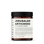Erbology Organic Jerusalem Artichoke Powder 90g - 45 Servings - Over 50% Prebiotic Inulin - Supports Gut Health and Promotes Diverse Microbiome - Sustainably Sourced in Europe - Vegan - Gluten-Free