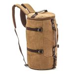 Motorcycle Backpack/Tail bag Canvas Craftride Vintage VG8 35L brown