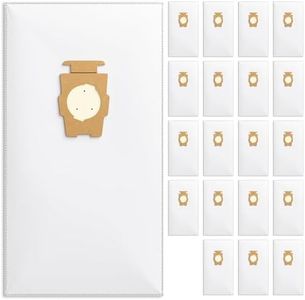 20 Pack Vacuum Bags [Model 204814]Compatible with Kirby Sentria/Avalir/Ultimate G Series | Replaces F-Style & Twist-Style 204811 205811 204808 | Replacement Parts by Improvedhand