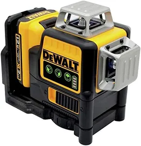 DEWALT 12V MAX Laser Level, Green Line Laser, 3-Way, 360 Degree Professional Laser, Cordless/Rechargeable (DW089LG)