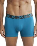 Jockey Men's Cotton Trunks (Pack of 1) (IC28-105_Ocean Depth_Medium_Ocean Depth_Blue_M)