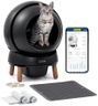 PetSafe ScoopFree SmartSpin Self-Cleaning Litter Box Bundle - Smart Cat Litter Box - Automatic Waste Collection - Odor Control - Complete Litter Kit - Multi-Cat Households