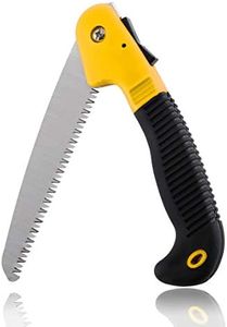Homy Folding Saw, 8 inch Blade Hand Pruning Saw with safety lock for Camping, Gardening, Wood Cutting, Tree Trimming, Foldable Design Pocket Saw, Hand Powered