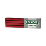 Dixon 19971 Carpenter Pencil with Medium Graphite Core, 7" (Pack of 12)