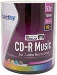 100 Pack Smartbuy Digital Audio CD-