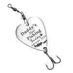 Gifts for New Dads Grandpa Fishing Lures Pregnancy Announcement Gift for Husband from Wife Sweetest Day Gifts for Him Dad Christmas Fisherman Gifts (Daddy's New Fishing Buddy Arriving Soon)