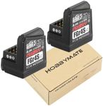 HOBBYMATE Flysky FGr4s V2 Receiver for Noble NB4 and Noble Pro Rc Transmitter, 2.4G 4 Channel Flysky Rc Car Receiver AFHDS 3 - Pack of 2