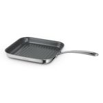 TRAMONTINA Fusao Healthy Triply Ceramic 26cm Grill Pan | Barbeque | Tandoori | Roast | Induction Friendly | Stay Cool Handle | 10 Year Warranty*