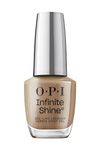 OPI Nail Polish, Infinite Shine Long-wear System, 2nd Step, Gel-Like Nail Varnish with no UV lamp needed, Livin' La Vida Mocha 15ml