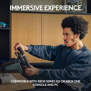 Logitech G920 Racing Wheel Bundle – Xbox & PC Driving Simulator Set