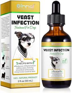 ALIVO Yeast Infection Treatment for Dogs, Natural Yeast Infection Treatment Supports Dog Itch Relief, Dog Ear Infection, Dog Allergy Relief, Pet Supplies Dog Herbal Supplement, Bacon Flavor - 2 oz