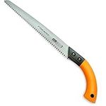 Fiskars Fixed Blade Saw SW84, Fixed Blade, Plastic Storage Sheath Included, Blade Length: 33 cm, Stainless Steel Blade, Black/Orange, 1001620, Standard