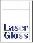 Laser Gloss Business Cards - 25 Sheets / 250 Business Cards