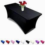 Luxury Collection Black 6ft Tablecl