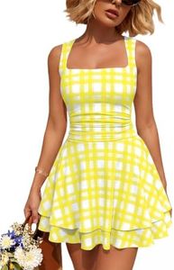 Trendy Queen Women Mini Summer Party Homecoming Beach Vacation Sun Dresses