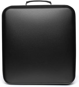 TIMCORR CD Case DVD Storage Case: 432 Capacity Hard Plastic DVD Case Holder Organizer Portable CD Wallet Binder Disc Holder Folder Blu Ray Album Sleeves for Car Home Travel | Audio Music (Black)