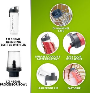Breville Blend Active Food Processor – Compact Blender & Mixer
