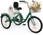 YITAHOME 24 & 26 Inch Adult Tricycl