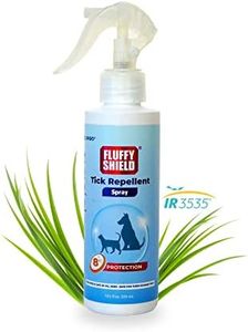 FluffyShield Tick Repellent Spray 250ML Ready to Use Spray for Home Ants, Mosquitoes Office, Warehouse/Eco-Friendly/Effective Ant Killer/Ant Killer Spray with IR3535 & Citronella Oil - Pack of 1