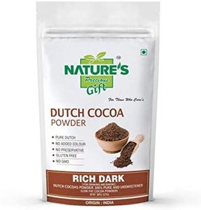 NATURE'S GIFT - FOR THOSE WHO CARE'S Dutch Cocoa Powder - Unsweetened [1 KG]