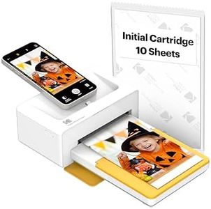 Kodak Dock Plus 4x6in Portable Instant Photo Printer (2021 Edition), Compatible with iOS, Android and Bluetooth Devices Full Color Real Photo, 4Pass & Lamination Process, Premium Quality -Convenient