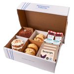 Patisserie Valerie Classic Cream Tea Hamper for 2 – Afternoon Tea Gift Set with Fresh Scones, Handmade Cakes, Jam, Clotted Cream & Tea – Food Hamper ideal for Birthdays - Handmade in the UK