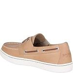 Sperry Men's Cup II Boat Shoe, Linen, 8 M US