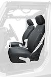 Bestop 29283-35 Black Diamond Front Seat Cover for Jeep Wrangler Unlimited (2 Door and 4 Door)