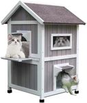 Rockever Outdoor Cat House, Large O
