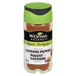 McCormick Gourmet (MCCO3), New Bottle, Premium Quality Natural Herbs & Spices, Organic Ground Cayenne Pepper, 35g