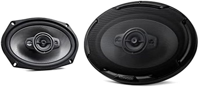 Kenwood KFC-D691 6x9 4-Way 600W Peak Power Car Audio Speakers