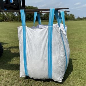 FIBC Bulk Bag, 35"L x 35"W x 43"H, 2200 lbs SWL, 6 Pack