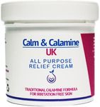 Calm and Calamine UK | All-Purpose Relief Cream | Calamine Cream for Itchy Skin, Irritated Skin Relief, Prickly Heat and Rashes (200ml)