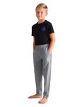 U.S. POLO ASSN. Boy's Regular Casual Pants (LKP01-PL_Grey