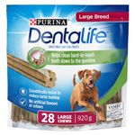 DentaLife Daily Oral Care, Dental Dog Treats for Large Breed Dogs - 28 Count (Pack of 1)