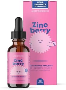 Kids Zinc Supplements - Vitamin C with Zinc Liquid - Elderberry with Zinc and Vitamin C for Kids
