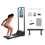 Speediance Smart Home Gym System, Multifunctional Smith Machine Home Gym Power Cage, Portable Cable Machine for Home Workout, Full Body Strength Training Fitness Exercise Machine