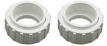 Hayward 2-Inch Union Nut Tailpiece Salt Generator Pool Replacement (2 Pack)