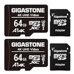 Gigastone 64GB 2-Pack Micro SD Card