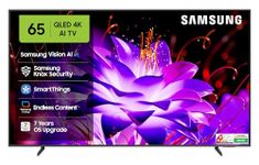 Samsung 163 cm (65 inches) Vision AI 4K Ultra HD Smart QLED TV QA65QEF1AULXL
