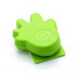 Happy Hands Anti Slam Child Door Safety Finger Trap Stoppers - Green (2 Pack)