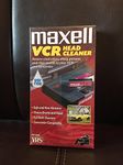 Maxell Vhs Head Cleaner Wet Type Non-Abrasive Safely Effectively Cleans Entire Path