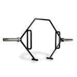 AmStaff Fitness Open Trap/Hex Bar for Deadlifts, Shrugs & Squats, Heavy-Duty Steel with Built-in Stand, Gym Equipment for Home and Commercial Gyms