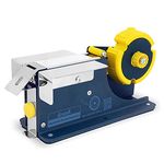 Excell TriCore Vegetable Wrapper Tape Dispenser with Safety Lock for packing fruits, vegetables, and candy. Rust-proof blade cuts thick tape easily. Fits 2.5/7.6/8.9 cm cores.