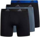 adidas Men's Performance Boxer Briefs Underwear (3-Pack) - Medium