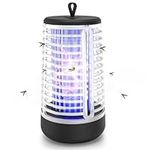 Electric Bug Zapper, Mosquito Trap with LED Light, Fly Zapper for Outdoor & Indoor, Insect Fly Trap, Electronic Light Bulb Lamp, Mosquito Killer for Home, Backyard, Patio