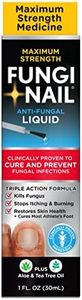 Fungi-Nail Anti-Fungal Liquid Solution, Kills Fungus That Can Lead to Nail & Athlete's Foot with Tolnaftate & Clinically Proven to Cure and Prevent Fungal Infections 1 Fl Oz (Pack of 1)