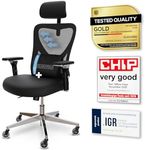 CLOUVOU CleverSeat Ergonomic Office Chair [BEST RATED] Desk Chair 100% Adjustable | Computer Chairs & Gaming Chair Adults | Desk Chair For Home Office Chair Ergonomic | Up To 330lbs