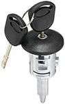 Front Right Side Latch Door Lock Barrel and 2 Keys Compatible with Ford Transit MK6 MK7 4060638